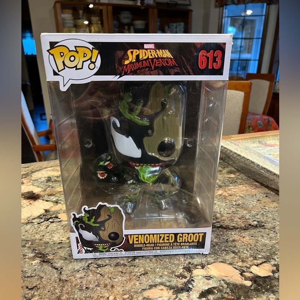 MARVEL VENOMIZED GROOT XL Funko Pop #613 NEW in Box guardians of the Galaxy